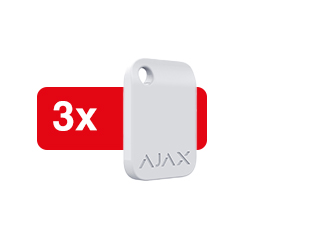 Ajax Tag (3 pcs) - White